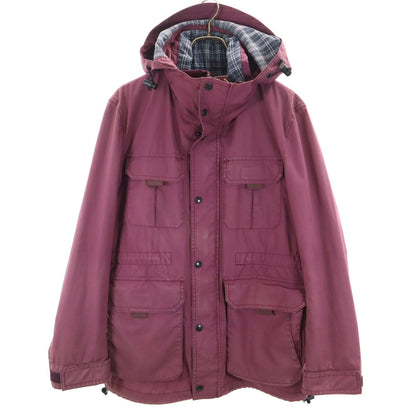 BURBERRY BLACK LABEL Lined Mountain Jacket Purple Size L