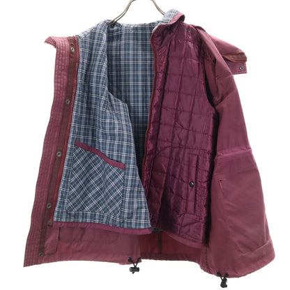 BURBERRY BLACK LABEL Lined Mountain Jacket Purple Size L