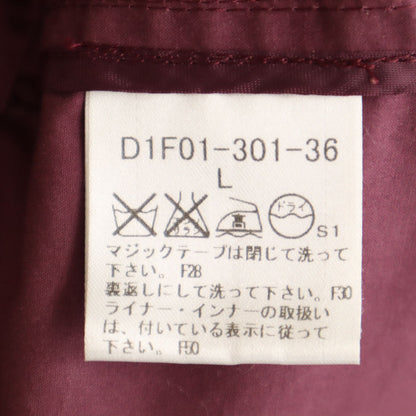 BURBERRY BLACK LABEL Lined Mountain Jacket Purple Size L