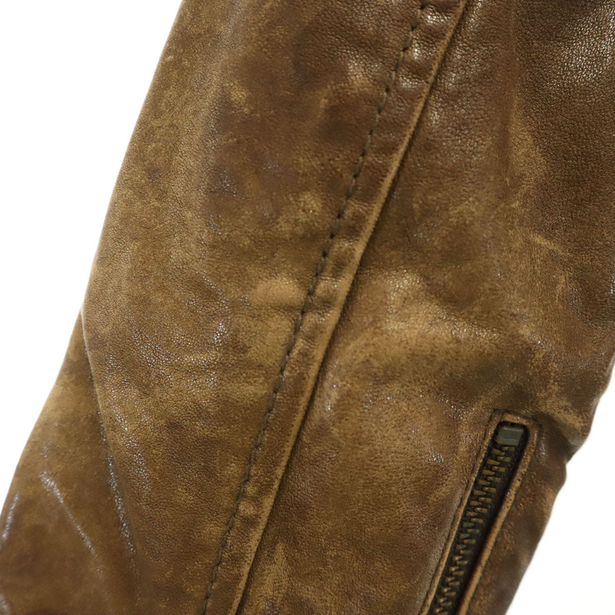 beautiful people Brown Leather Jacket Size 130