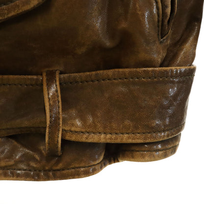beautiful people Brown Leather Jacket Size 130