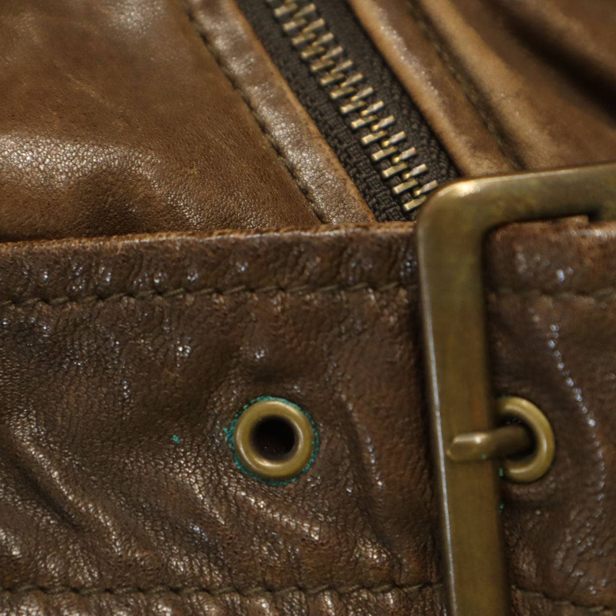 beautiful people Brown Leather Jacket Size 130
