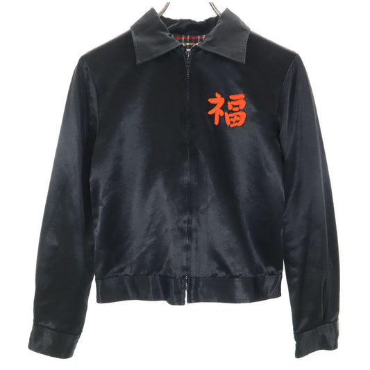 OZONE ROCKS Back Embroidery Jacket Black