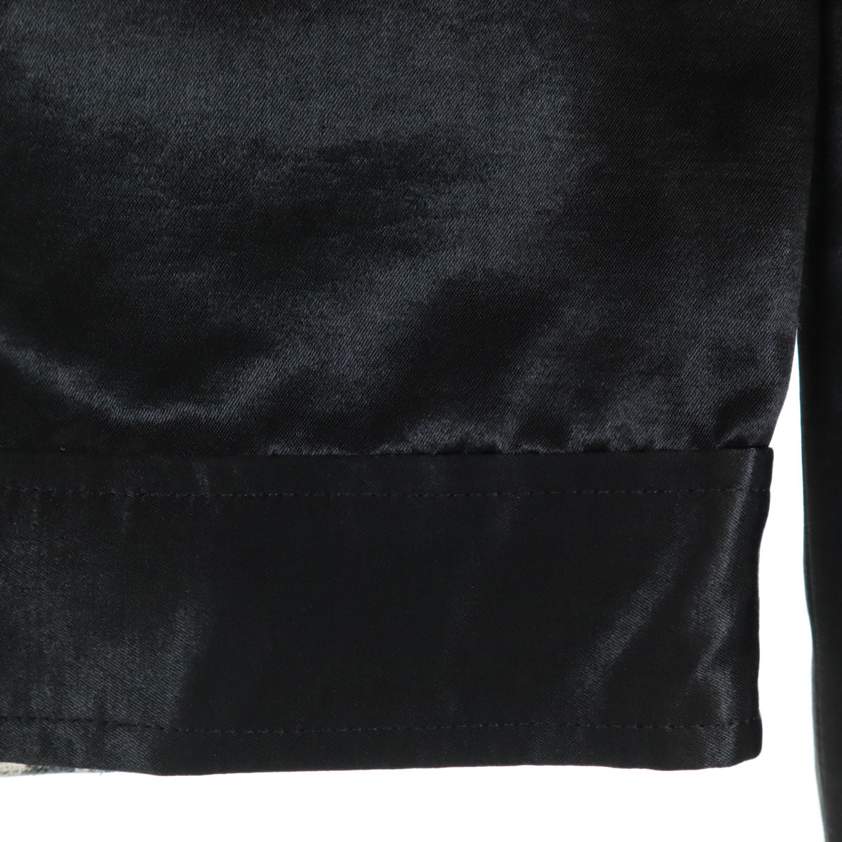 OZONE ROCKS Back Embroidery Jacket Black