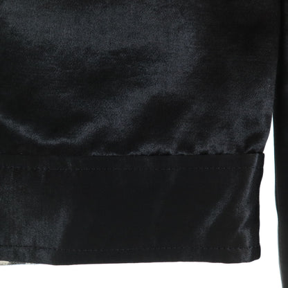 OZONE ROCKS Back Embroidery Jacket Black