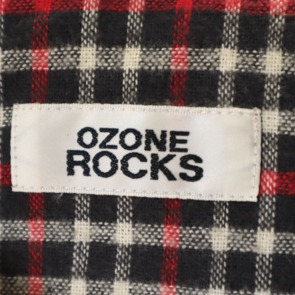 OZONE ROCKS Back Embroidery Jacket Black