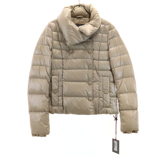 DUVETICA Bulgarian Down Jacket Greige Size 40