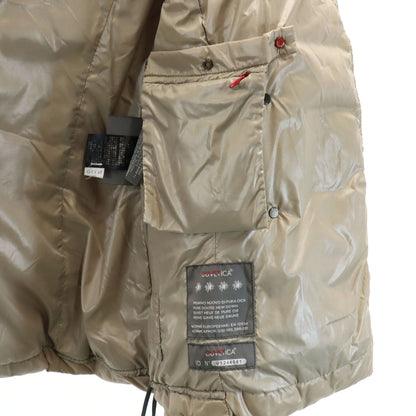 DUVETICA Bulgarian Down Jacket Greige Size 40