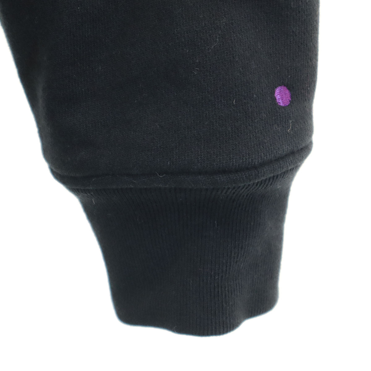 STUSSY Padded Sweat Varsity Jacket Black Size S