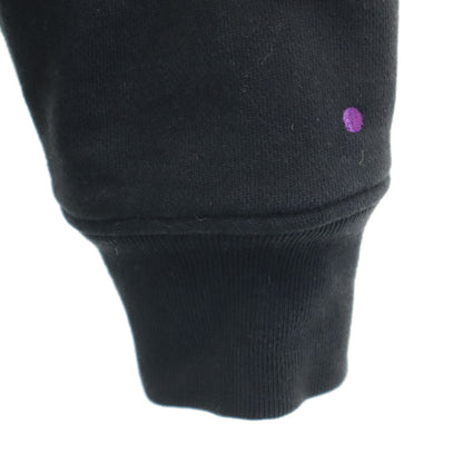 STUSSY Padded Sweat Varsity Jacket Black Size S