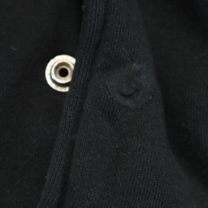 STUSSY Padded Sweat Varsity Jacket Black Size S