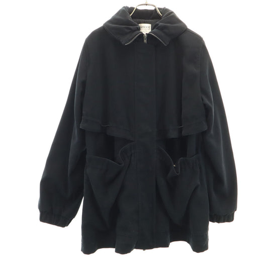 ARMANI Italian Made Zip Jacket Black Size 38