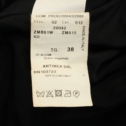 ARMANI Italian Made Zip Jacket Black Size 38