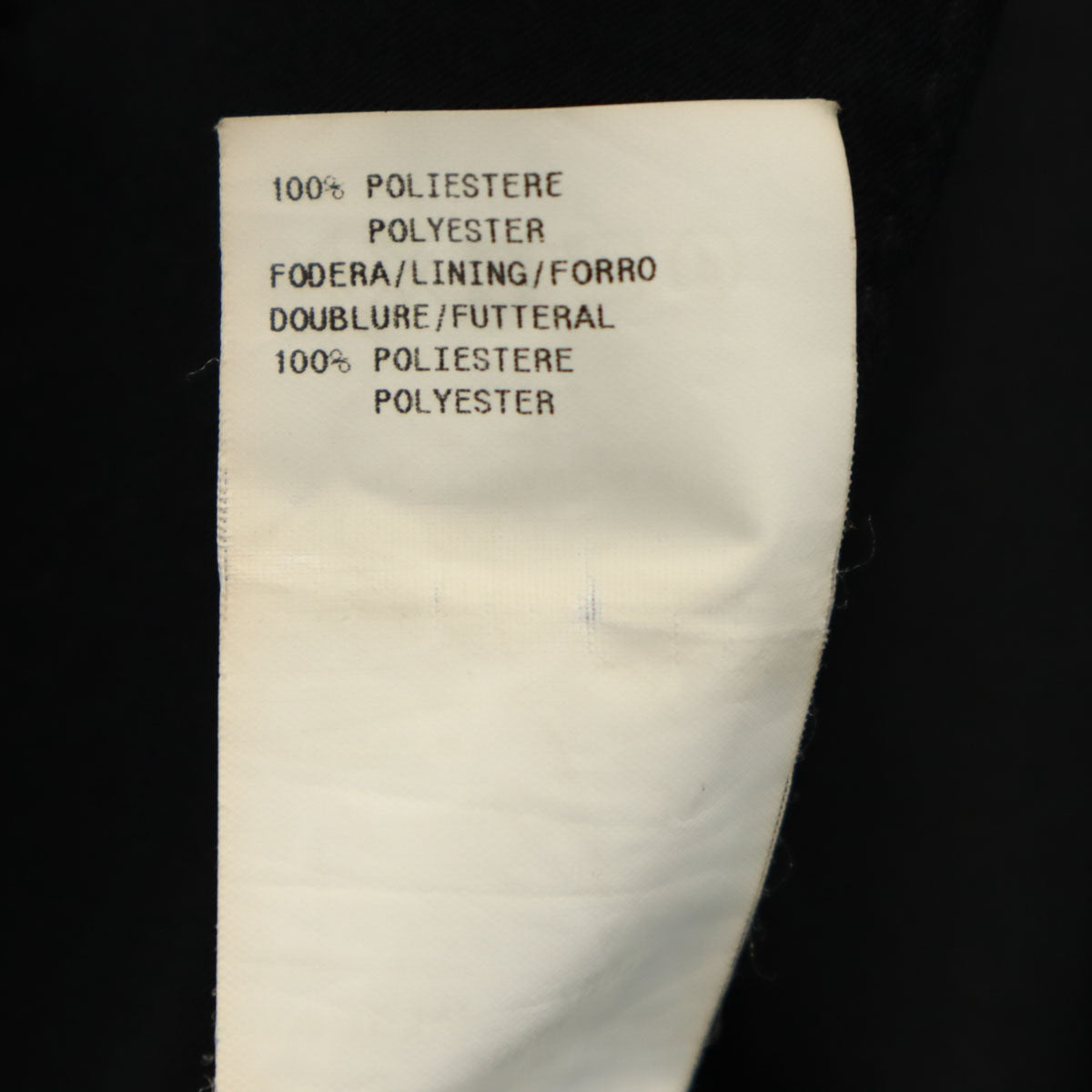 ARMANI Italian Made Zip Jacket Black Size 38