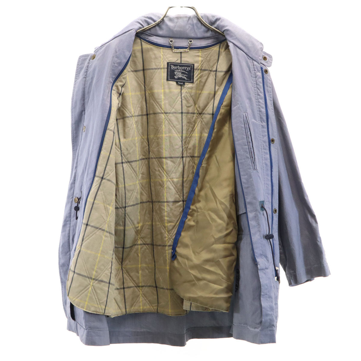 Burberrys 90s Vintage Blue Jacket w/ Liner Size S