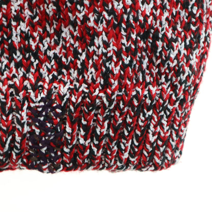 Maison Margiela Wool Blend Melange Sweater Red Size S