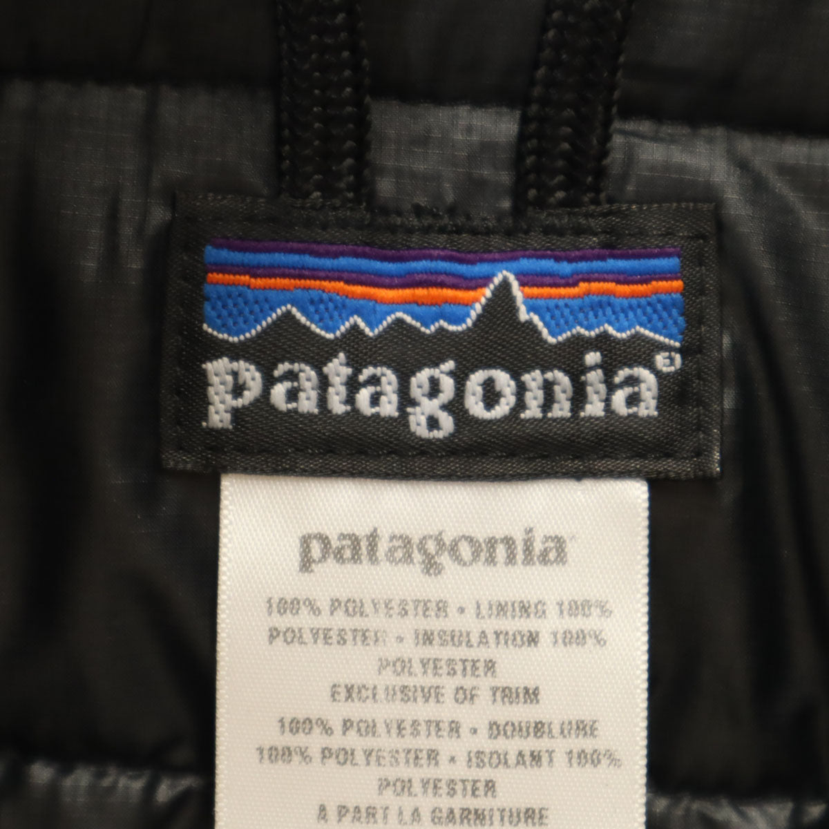 patagonia Micro Puff Insulated Jacket Black Size S