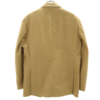 Mr.GENTLEMAN Cotton Suede Double Jacket Camel Size L