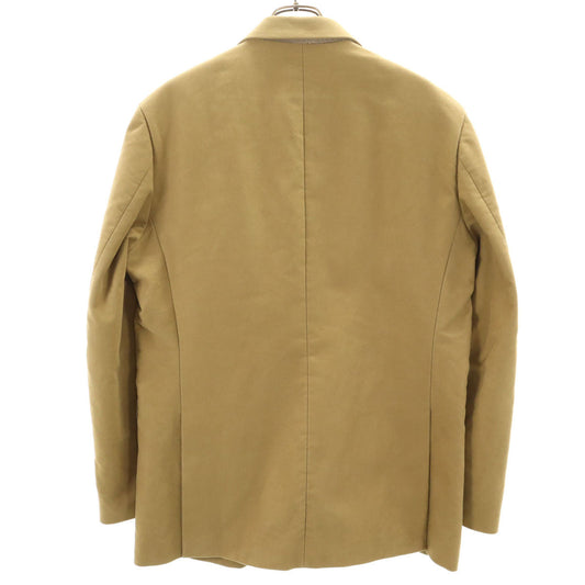 Mr.GENTLEMAN Cotton Suede Double Jacket Camel Size L