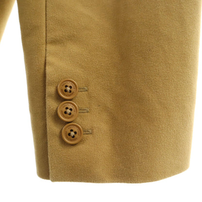 Mr.GENTLEMAN Cotton Suede Double Jacket Camel Size L