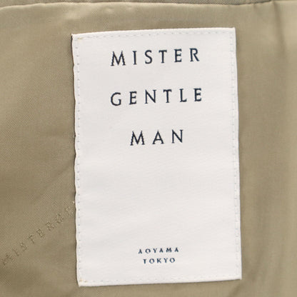 Mr.GENTLEMAN Cotton Suede Double Jacket Camel Size L
