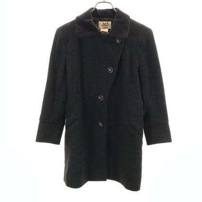 HERMES French Wool Coat Gray Size 38