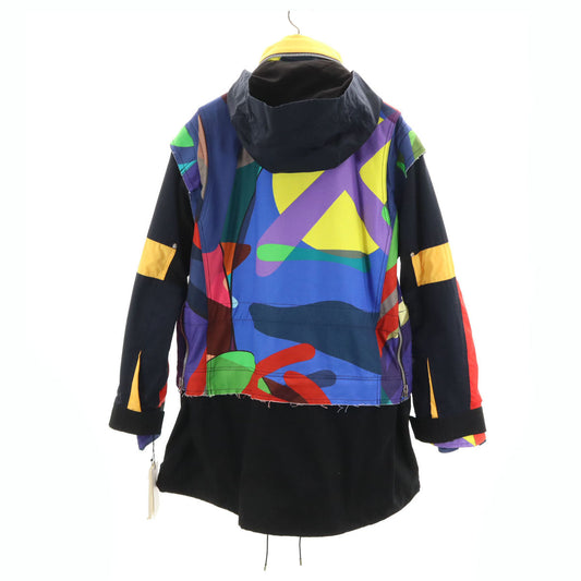 Sacai 21AW KAWS Collaboration Multi Mountain Jacket Size 1