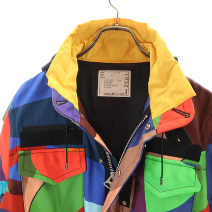 Sacai 21AW KAWS Collaboration Multi Mountain Jacket Size 1