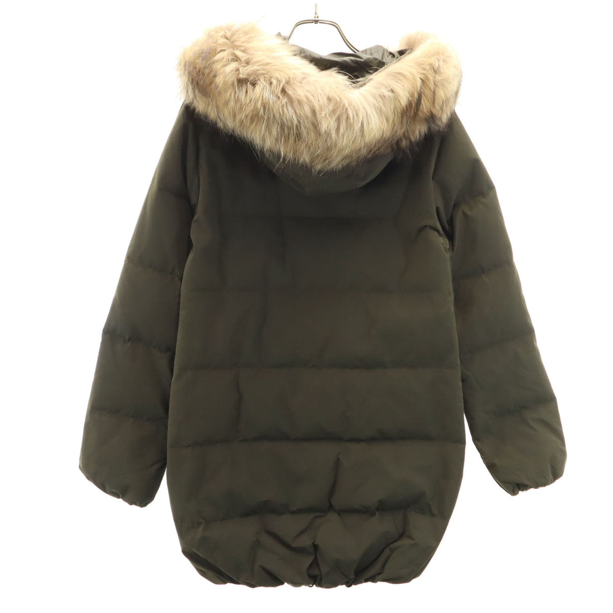 DUVETICA Down Coat Khaki Size 40