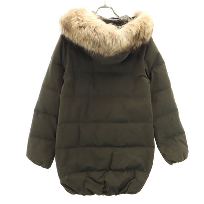 DUVETICA Down Coat Khaki Size 40