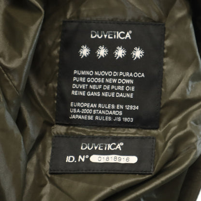 DUVETICA Down Coat Khaki Size 40
