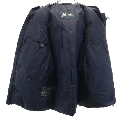 Herno Down Jacket Navy Size 48