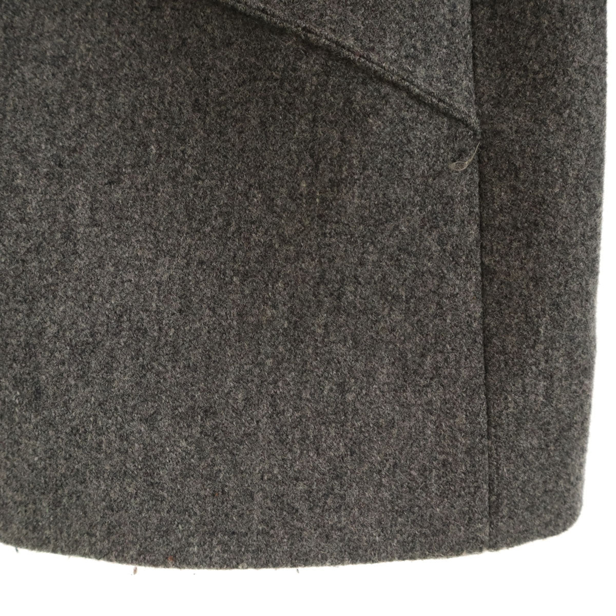 FENDI 90s Italian Made Wool Jacket Gray Size 42