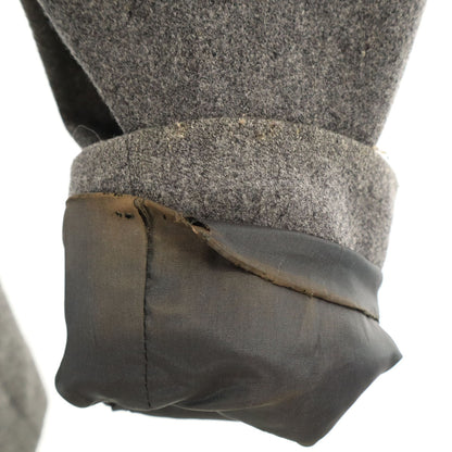 FENDI 90s Italian Made Wool Jacket Gray Size 42