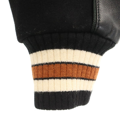 COACH Padded Varsity Jacket Black Size XS