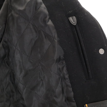 COACH Padded Varsity Jacket Black Size XS