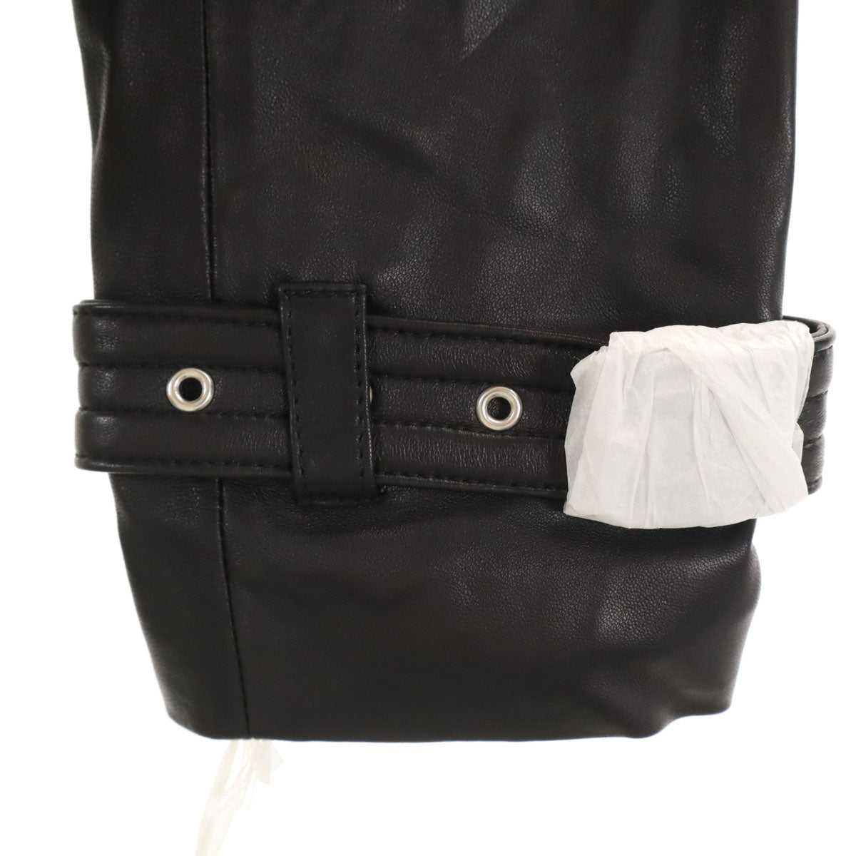Diagram Leather Rider's Jacket Black Size 36