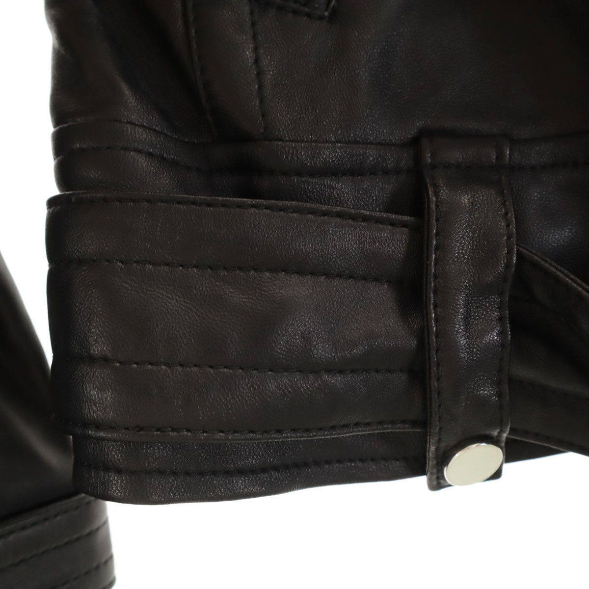 Diagram Leather Rider's Jacket Black Size 36