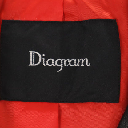 Diagram Leather Rider's Jacket Black Size 36