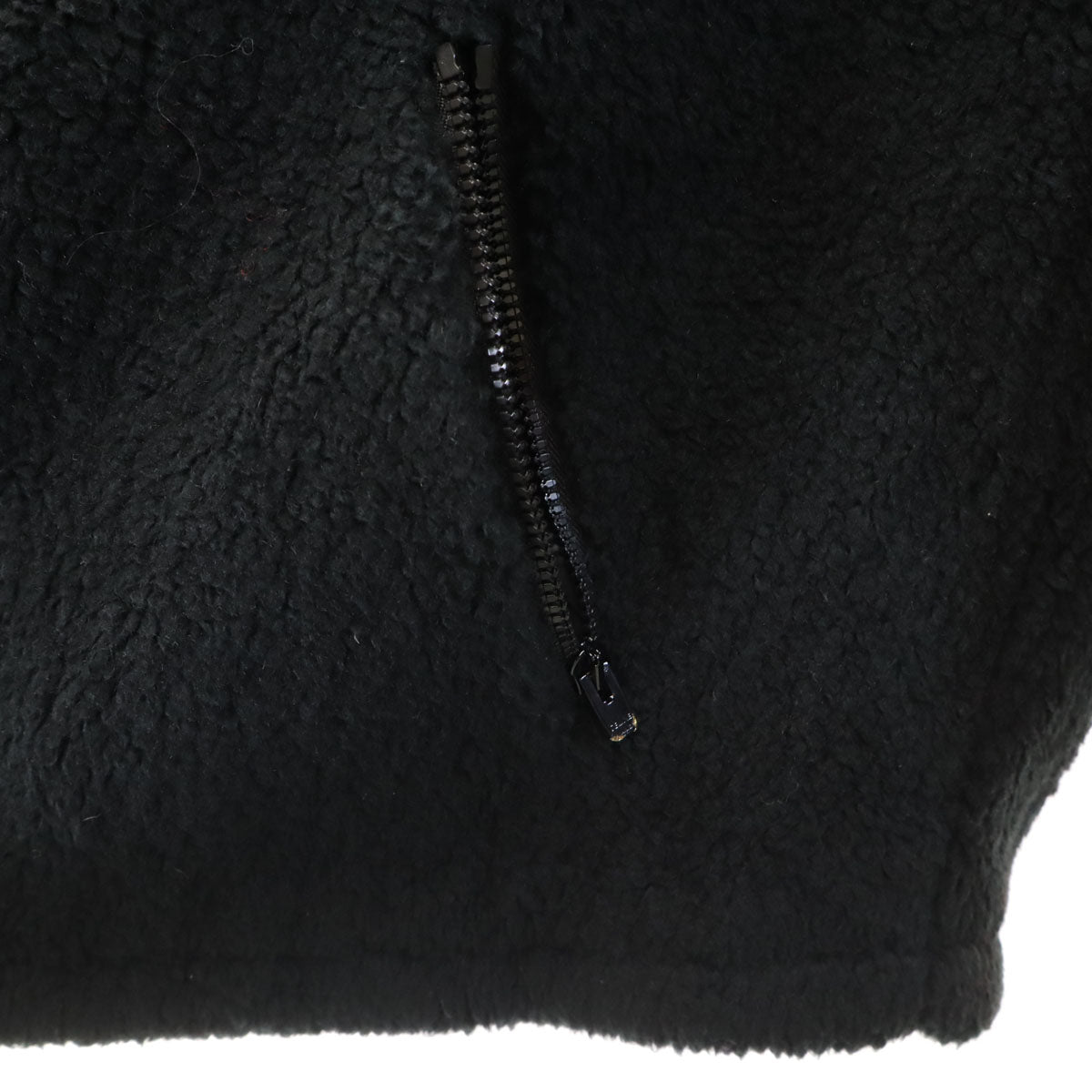 CELINE Camo Panel Half-Zip Bi-Material Jacket Black Size 48
