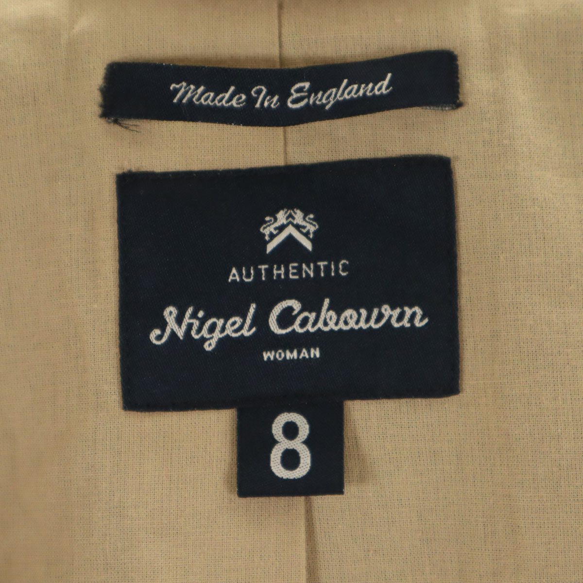 Nigel Cabourn Wool Harris Tweed Mallory Jacket Brown Size 8