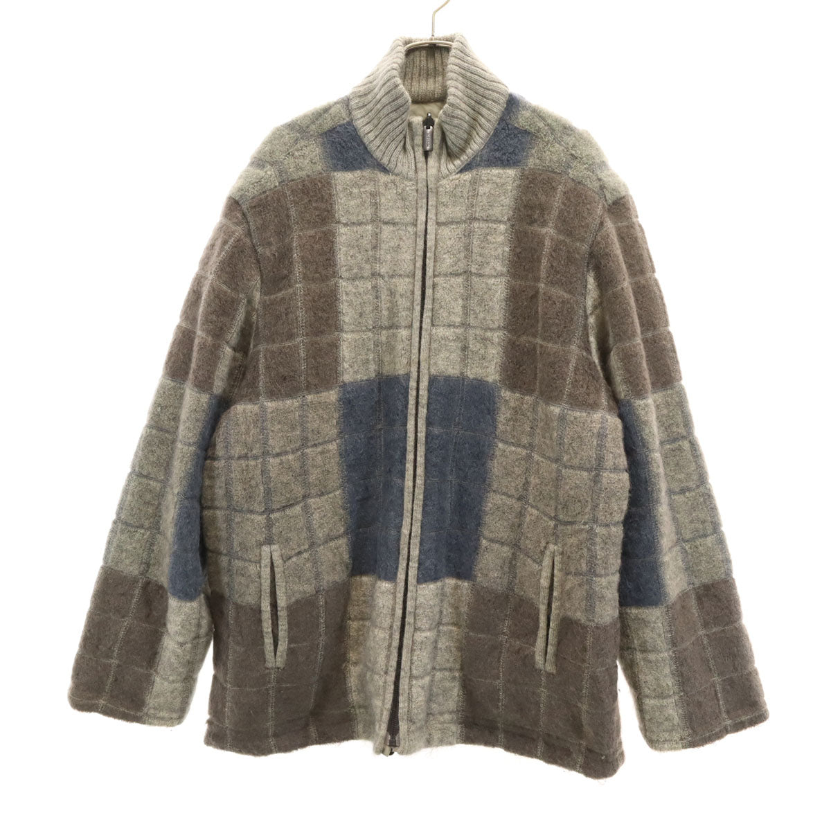 Missoni Italian Reversible Light Gray Jacket Size 50