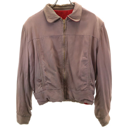 TALON 60s Vintage Reversible Gabardine Jacket Maroon