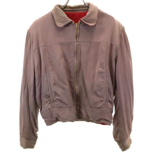 TALON 60s Vintage Reversible Gabardine Jacket Maroon