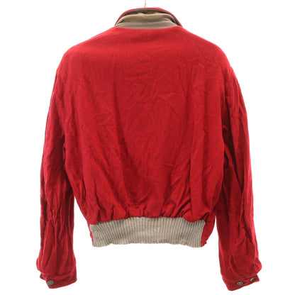 TALON 60s Vintage Reversible Gabardine Jacket Maroon