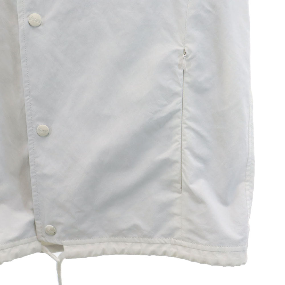 Herno Italian Made Coach Jacket White Size 48