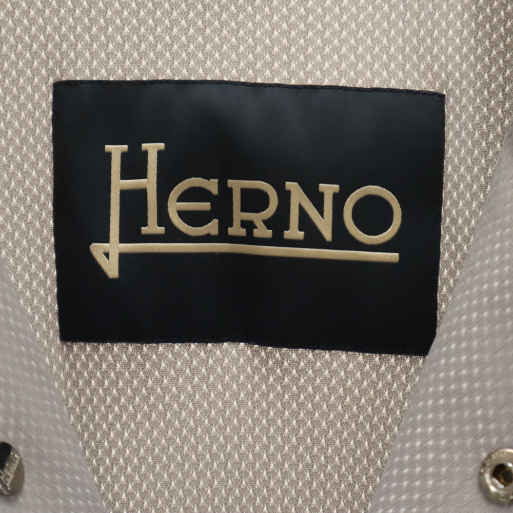 Herno Italian Made Coach Jacket White Size 48