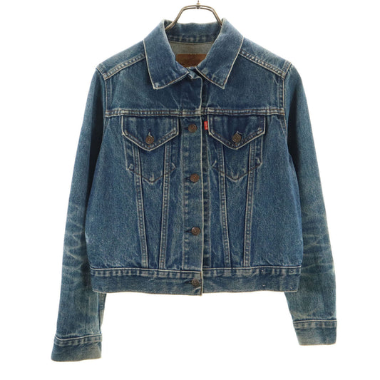 Levi's 70s Vintage Trucker Denim Jacket Washed Blue Size L