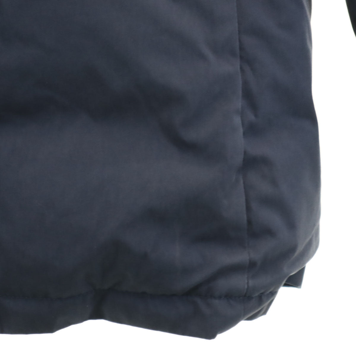 Pyrenex Raccoon Fur Trim Down Jacket Blue Size 38