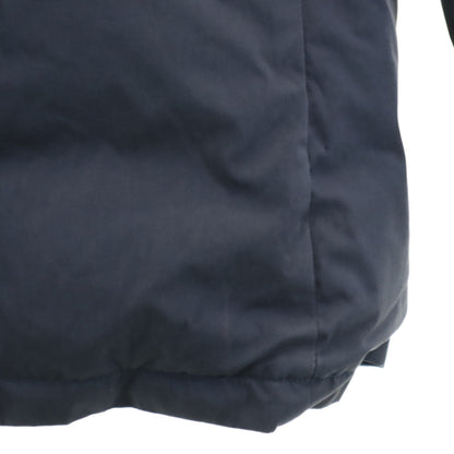 Pyrenex Raccoon Fur Trim Down Jacket Blue Size 38